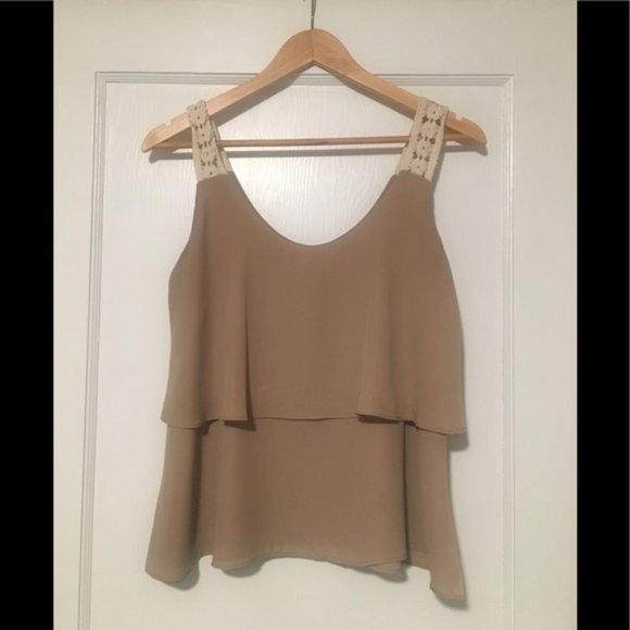 Blue Rain Tops - Francesca's Tank Top